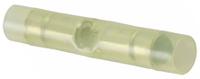 320570 TE Connectivity, PIDG Butt Splice Connector, Yellow, Insulated, Tin 12 → 10 AWG