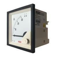 186-2452 RS PRO Analogue Panel Ammeter 60 (Input)A AC, 68mm x 68mm, 1 % Moving Iron