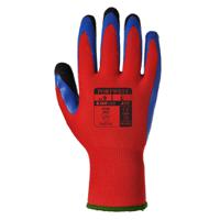 a175rbrxl Portwest Red, Blue Polyester, Latex, Elastic Glove 48 mm