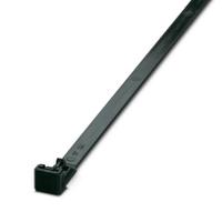3240715 Phoenix Contact Cable Ties, Standard, 250mm x 7.5 mm, Black Polyamide, Pk-100