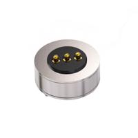 685-0032220-111 EDAC, 685, Straight PCB Mount3 way Magnetic Connector Male, Solder Pin Termination