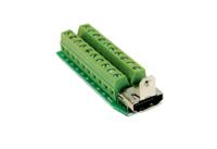 ex-49065 Exsys D-sub Female to Terminal Block Interface Adapter