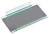 185-0200 RS PRO 7-Segment LCD Display, Black on Grey, 1 Row by 4 Characters, Transflective
