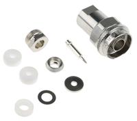 j01020c1276 Telegartner, Plug Cable Mount N Connector, 50Ω, Solder Termination, Straight Body