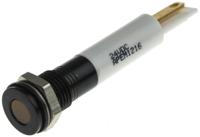 843-2506 RS PRO Orange Panel Mount Indicator, 21.6 → 26.4V dc, 8mm Mounting Hole Size, IP67