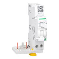 a9v6e225 Schneider Electric Acti9 Active Vigi iC60 MCB Mini Circuit Breaker, 2P, 25A, Type A-SI, 230V AC