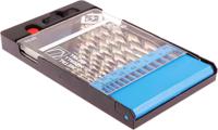 t3102 CK 13-Piece Twist Drill Bit Set for Multi-Material, 6.5mm Max, 1.5mm Min, HSS Bits