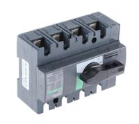 28909 Schneider Electric 4P Pole Isolator Switch - 100A Maximum Current, 55kW Power Rating, IP40