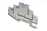 3213755 Phoenix Contact  PT 1.5/S-PE/L/N Series Grey, 0.14 → 1.5mm², Triple-Level, Push In Termination