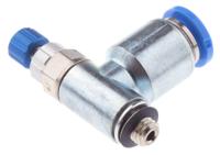 grla-m5-qs-6-rs-d Festo GRLA Series Tube Exhaust Valve, 6mm Tube Inlet Port x M5 Male Outlet Port x 6mm Tube Outlet Port, 197578
