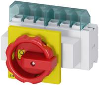 3ld2103-4vp53 Siemens 6P Pole Panel Mount Non-Fused Switch Disconnector - 25A Maximum Current, 9.5kW Power Rating, IP65