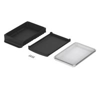 48438651hmt2 Bopla BoVersa Series Black, Transparent Polycarbonate General Purpose Enclosure, 323 x 185 x 76mm
