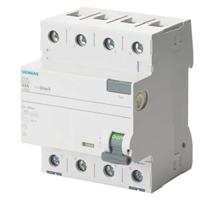5sv3344-3 Siemens 5SV3 RCCB, 40A, 4 Pole, 30mA, Type F, 400V ac