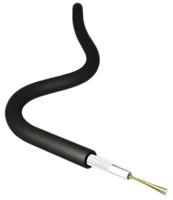 290-8861 RS PRO Multi Mode Fibre Optic Cable, 0.0625mm, Black, 500m