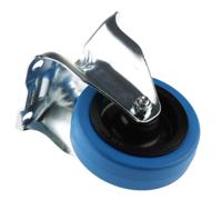 902473 Tente Fixed Castor Wheel, 150kg Capacity, 100mm Wheel