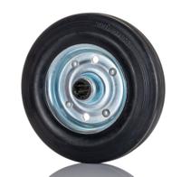 dvr200x50-20 Tente Black Rubber Corrosion Resistant Trolley Wheel, 410kg