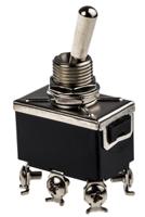 734-6805 RS PRO Toggle Switch, Panel Mount, On-On, DPDT, Screw Terminal, 250V