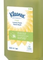 6386 KLEENEX Aloe Vera, Cucumber Kleenex Fresh Foaming Hand Cleaner - 6 x 1000ml refill