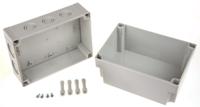 pcm-150125-g-enclosure Fibox Grey Polycarbonate Enclosure, IP66, IP67, Grey Lid, 180 x 130 x 125mm