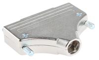 mhdm37-k MH Connectors MHDM Series Zinc D Sub Backshell, 37 Way, Strain Relief