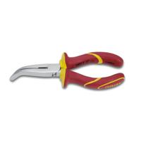 1164mq-160 BETA Long Nose Pliers, 160 mm Overall, Bent Tip, 54mm Jaw