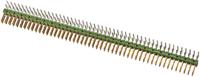 5-825457-0 TE Connectivity AMPMODU MOD II Series Right Angle Through Hole Pin Header, 100 Contact(s), 2.54 mm Pitch, 2 Row,