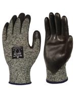 sho240 Showa SHO240 Grey Kevlar Kevlar Glove, Size 8, Neoprene Coating