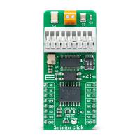 mikroe-4925 MikroElektronika MIKROE-4925 Serializer Click Add On Board Signal Conversion Development Tool
