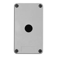 xapa1110 Schneider Electric Grey Fibreglass Harmony XAP Control Station Enclosure - 1 Hole 22mm Diameter