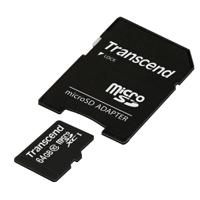 ts64gusdxc10 Transcend 64 GB MicroSDHC, MicroSDXC Micro SD Card, Class 10