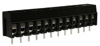 897-0733 RS PRO PCB Terminal Block, 12-Contact, 5mm Pitch, Through Hole Mount, 1-Row, Screw Termination