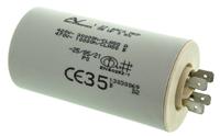 c274ac35350sa0j KEMET C27 Metallised Polypropylene Film Capacitor, 470V ac, ±5%, 35μF, Chassis Mount
