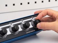 1061 Time Electronics Resistance Decade Box, Resistance Resolution 1Ω, Absolute Maximum Resistance Measurement 1.2MΩ