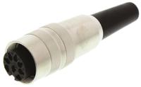 kv-80 Lumberg, KV 8 Pole M16 Din Socket, DIN EN 60529, 5A, 60 V ac IP40, Female, Cable Mount