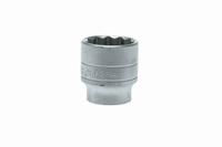 m120528-c Teng Tools 1/2 in Drive 28mm Standard Socket, 12 point, 43 mm Overall Length