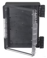 96027664-b-273612-pc-v0-g-7024 Bopla Bocube Series Graphite Grey Polycarbonate Enclosure, IP66, IP68, IK07, Transparent Lid, 284 x 364 x 120mm