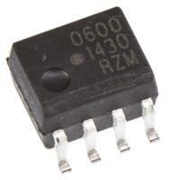 hcpl-0600-000e Broadcom, HCPL-0600-000E DC Input Transistor Output Optocoupler, Through Hole, 8-Pin SOIC