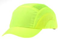 abs000-001-500 JSP Yellow Short Peaked Safety Cap, HDPE Protective Material