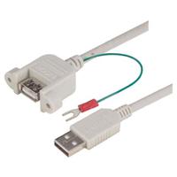 upmaagnd-05m L-Com , Male USB to Male USB A, 500mm