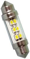 le-0909-11nw JKL Components LED Car Bulb, White, Festoon shape