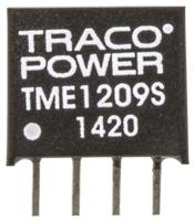 tme-1209s TRACOPOWER TME DC-DC Converter, 9V dc/ 110mA Output, 10.8 → 13.2 V dc Input, 1W, Through Hole, +85°C Max Temp