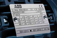 3gaa062312-bsf ABB M3AA Reversible Induction AC Motor, 0.18 kW, IE2, 3 Phase, 4 Pole, 415 V, Flange Mount Mounting