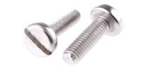 189-462 RS PRO Slot M5 Pan A4 316 Stainless Steel Machine Screws DIN 85 x 16.0mm