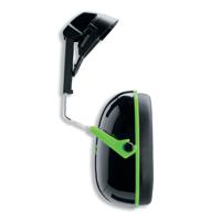 2600201 uvex K Ear Shells with Helmet Attachment, 27dB, Black, Green