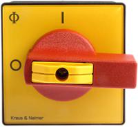 kg10bt203gba254e Kraus & Naimer 3P Pole Isolator Switch - 20A Maximum Current, 5.5kW Power Rating, IP65