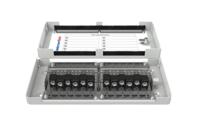 ztb12j6bkxxxxgy HellermannTyton Connectivity ZTB Series Cat6 12 Port RJ45 Patch Panel Unshielded Grey