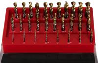 a099drillboyxl Dormer 55-Piece Jobber Drill Set for Multi-Material, 13mm Max, 1mm Min, High Speed Steel Bits