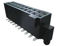 sfc-115-t2-l-d-k-tr Samtec SFC Series Straight PCB Socket, 30-Contact, 2-Row, 1.27mm Pitch, Solder Termination