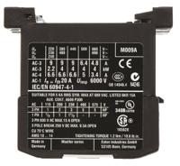 010343-dilem-01-g24vdc Eaton xStart Contactor, 24 V dc Coil, 3-Pole, 9 A, 4 kW, 3NO, 400 V ac