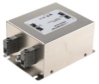 fn2410-16-44 Schaffner, FN2410 16A 250 V ac 400Hz, Chassis Mount EMC Filter, Terminal Block, Single Phase